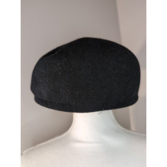 Lake of the Isles wool black paperboy hat - Picture 4 of 7
